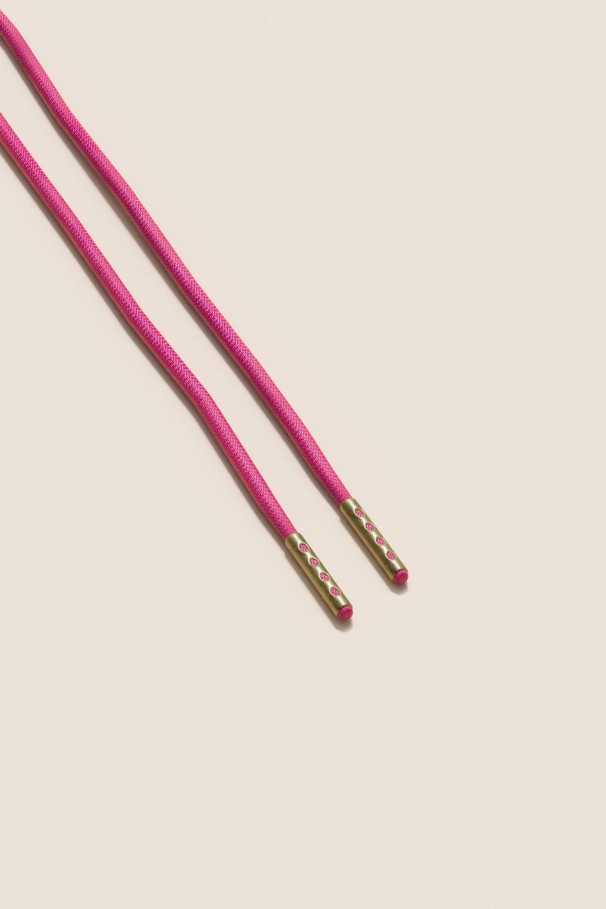 Senkels Hibiscus 2.5mm Round Waxed Shoelaces with Brass Aglets