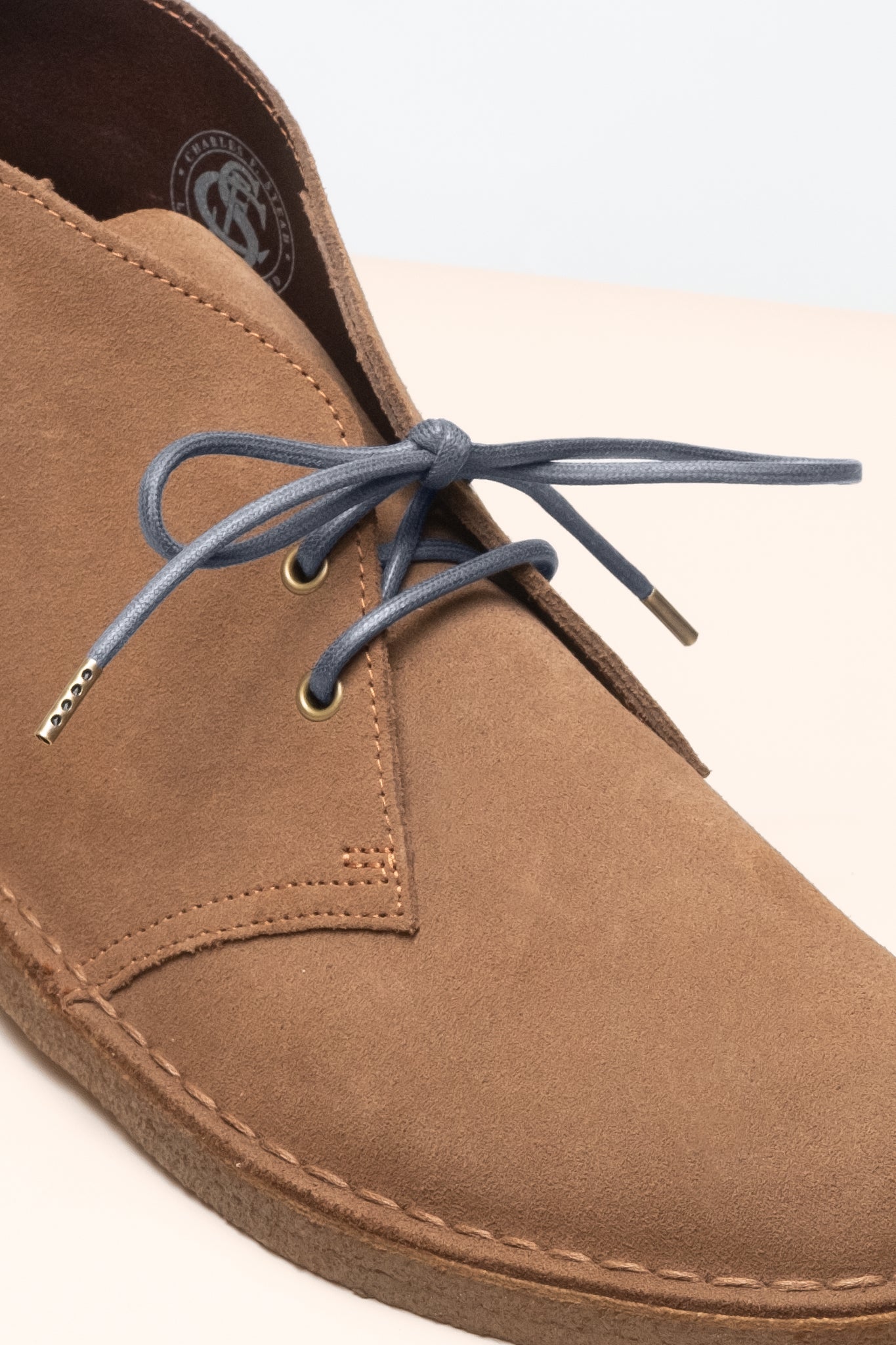 Trækul - 4 mm runde voksede snørebånd